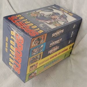 Sports Bloopers VHS Five Tape Set NIP FACTORY SEALED 90s Vintage